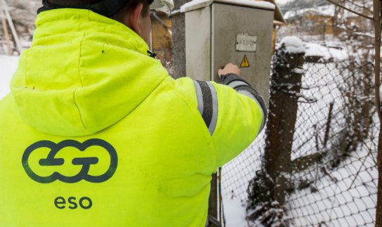 Spaudžiant šalčiams ESO nevykdys planinių remonto darbų