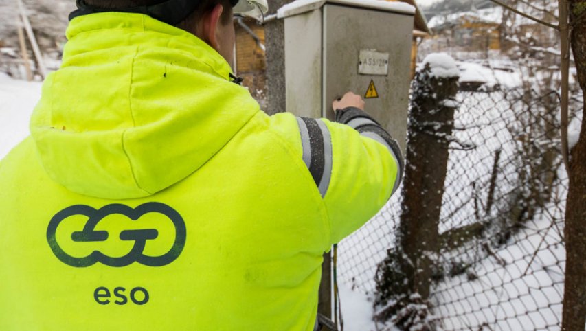 Spaudžiant šalčiams ESO nevykdys planinių remonto darbų