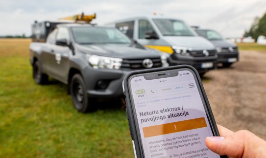 Interaktyviame ESO žemėlapyje galima patikrinti, kur ir kodėl nėra elektros
