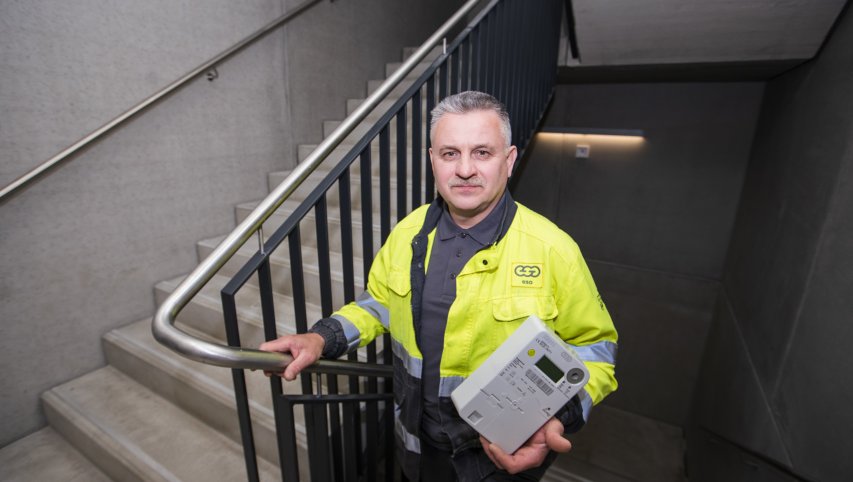 Sužinokite: kaip ESO informuos klientus apie elektros skaitiklio keitimą į išmanųjį