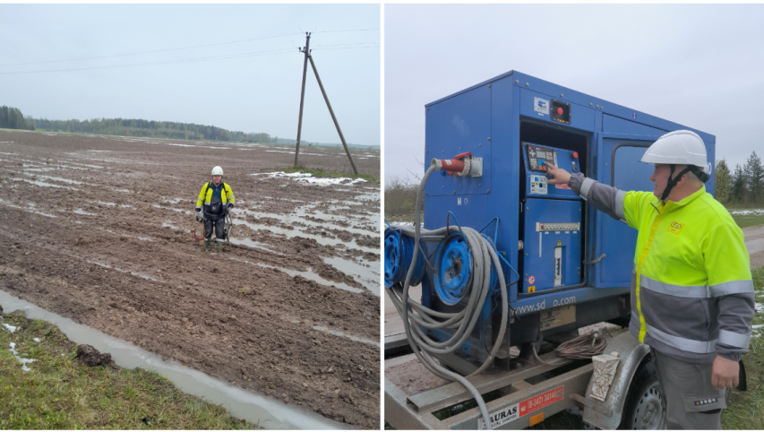 ESO: sniego sukelti elektros tinklo sutrikimai nustebino ir ilgamečius darbuotojus 