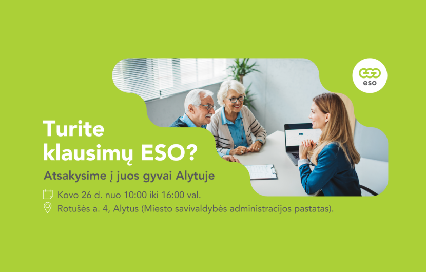 ESO vyksta į regionus: atsakymai ir informacija Alytaus krašto ...